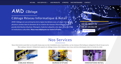 Dezz.fr : Réalisation de site web et blog 