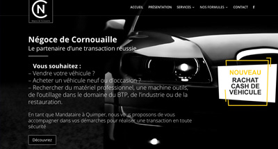 Dezz.fr : Réalisation de site web et blog 